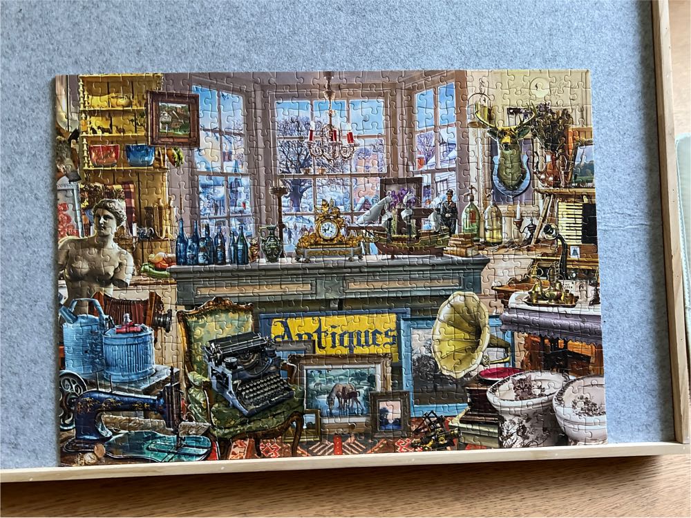 Jumbo Puzzel Albert’s Antique Shop 500 Stukjes Winkel –  puzzle collectible [Barcode 8710126818930] - Main Image 2