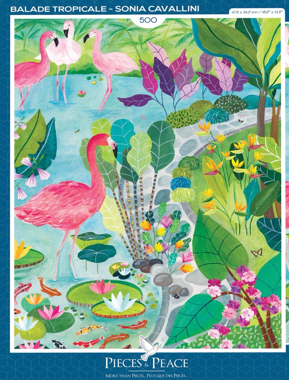 Tropical Stroll - Pieces & Peace puzzle collectible - Main Image 2