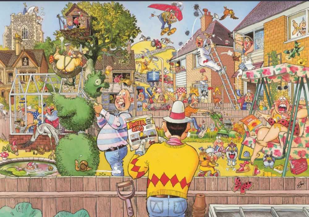 Wasgij Original #6 Blooming Marvellous!  - Jumbo puzzle collectible [Barcode 8721017605331] - Main Image 2