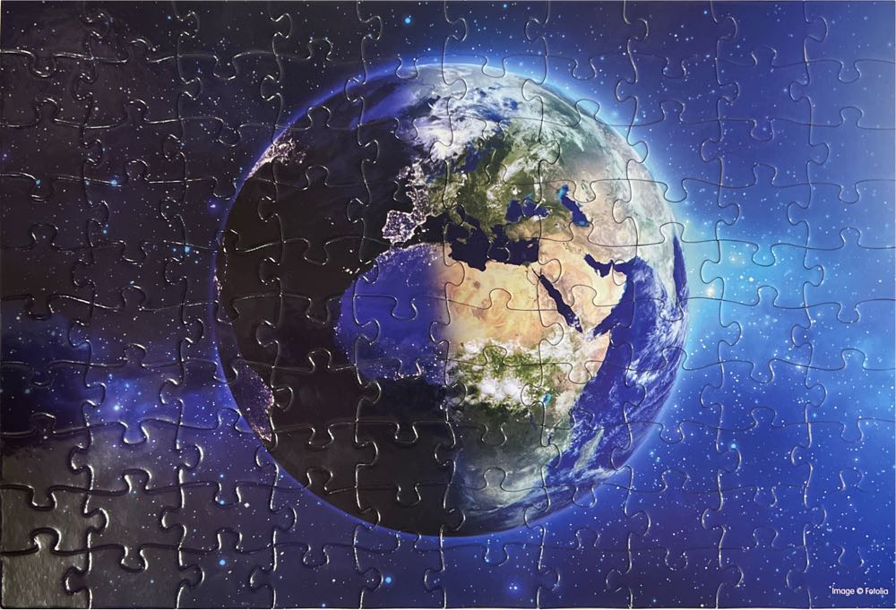 The Puzzle Cube: Earth - Robert Frederick ltd puzzle collectible [Barcode 5051237060232] - Main Image 2