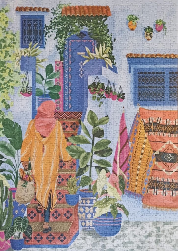 Women Around The World Morocco - Magnolia puzzle collectible [Barcode 8699375067217] - Main Image 3
