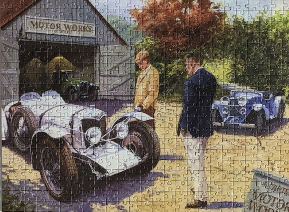 At The Motor Works - Ravensburger puzzle collectible [Barcode 4005556145904] - Main Image 3
