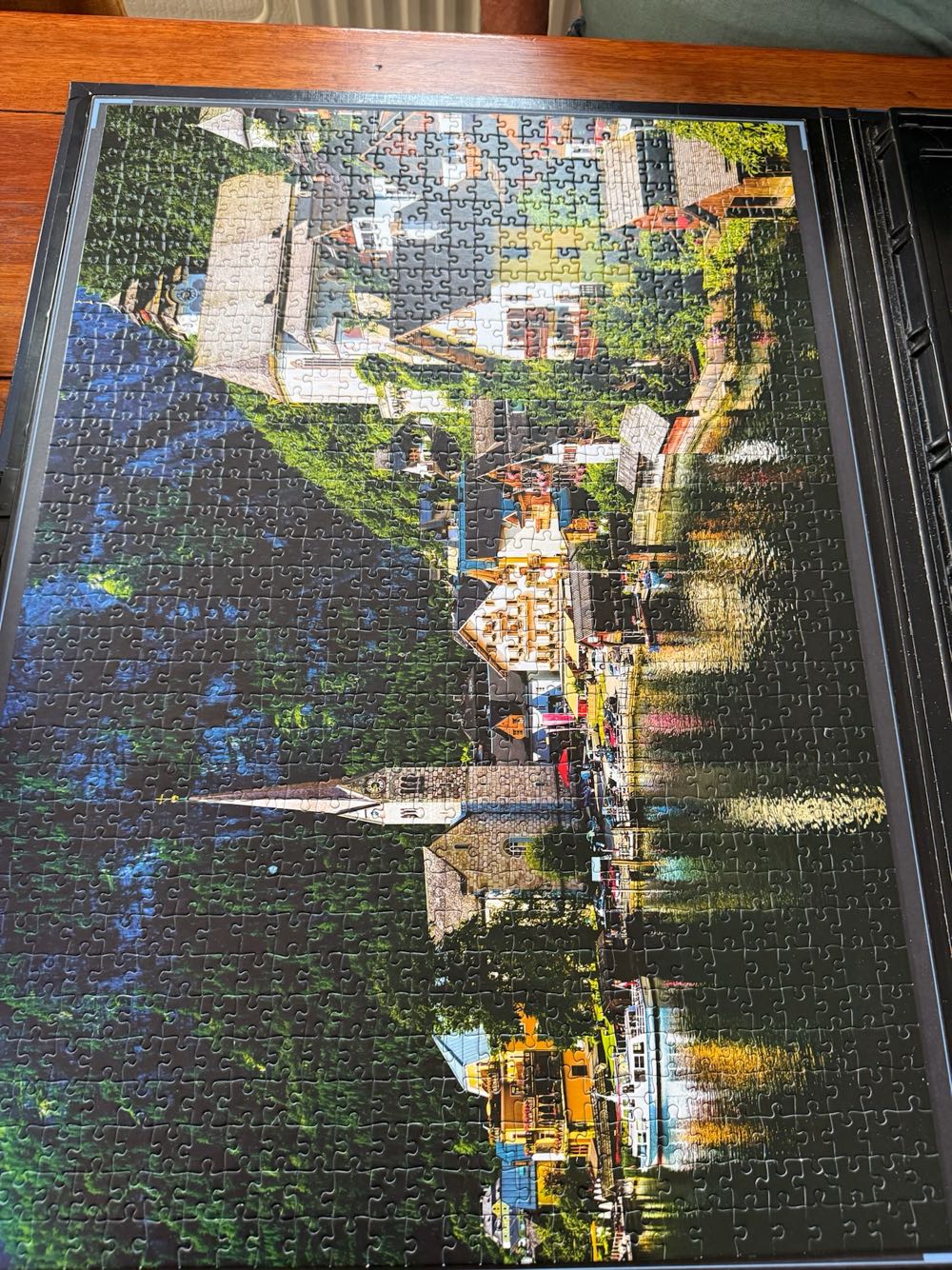 Grafika Hallstatt Austria Hallstatt Austria 1 000 Jigsaw Rakousko Dílků - Grafika puzzle collectible [Barcode 3663384300943] - Main Image 2