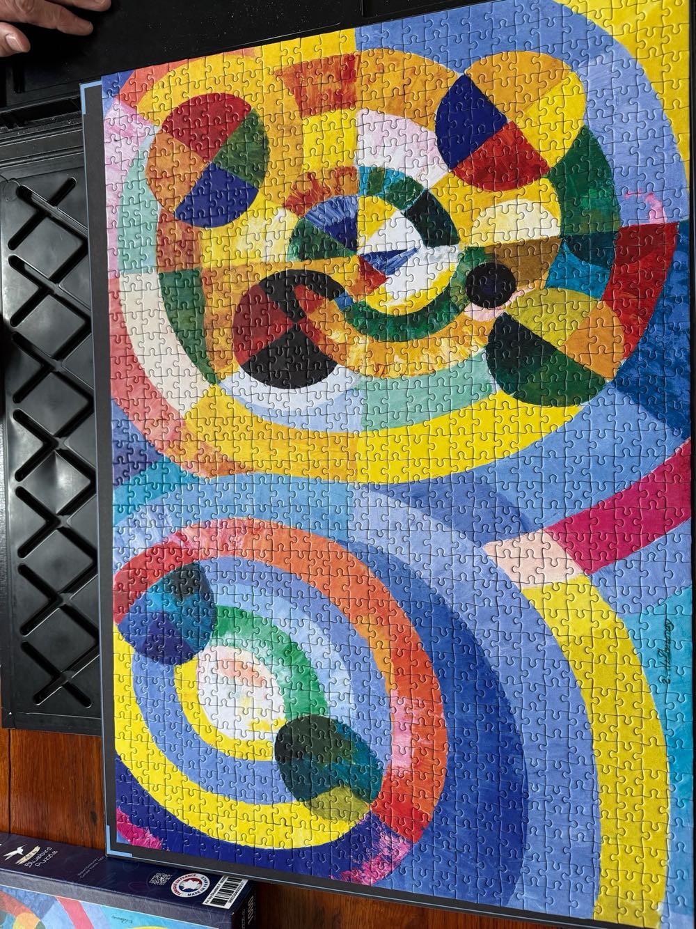 Bluebird Robert Delaunay Circular Forms 1000 - Bluebird puzzle collectible [Barcode 3663384602931] - Main Image 2