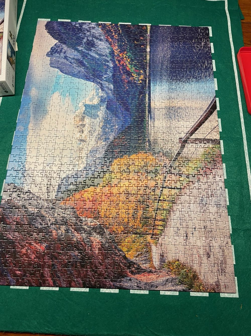 Rebo Legpuzzel Stukjes Gosausee Austria - REBO puzzle collectible [Barcode 8720387822898] - Main Image 2