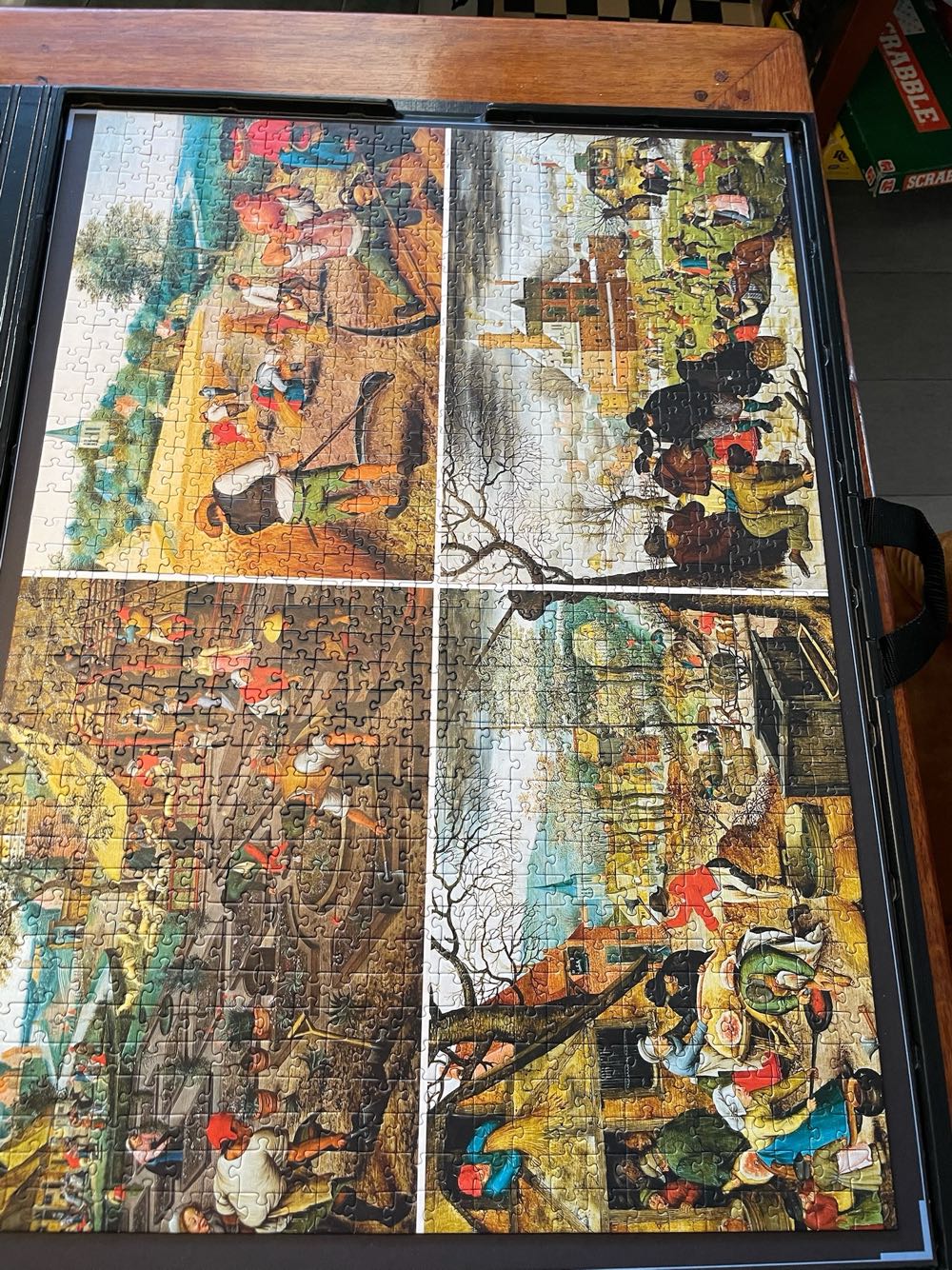 Elementory Breughel The Four Seasons - Bluebird puzzle collectible [Barcode 3663384600203] - Main Image 2