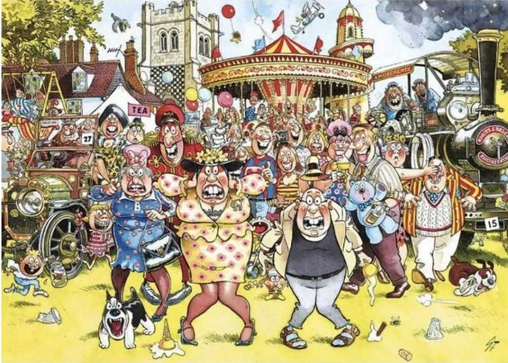 Wasgij Original #13 Calendar Girls! - Jumbo puzzle collectible [Barcode 8710126821138] - Main Image 2