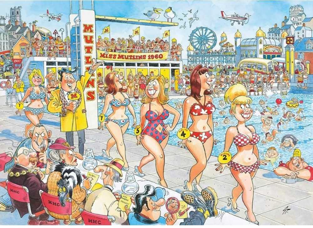 Wasgij Destiny #9 Topmodellen - Jumbo puzzle collectible [Barcode 8710126122839] - Main Image 2