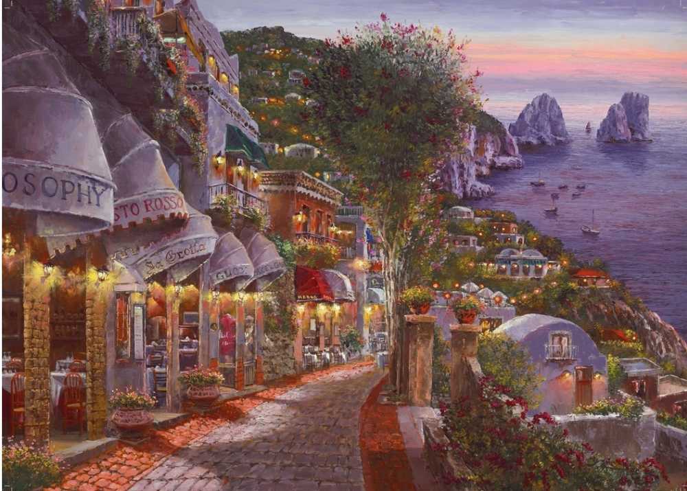 King Vakantie - Evening Capri - King puzzle collectible [Barcode 8710125558639] - Main Image 2