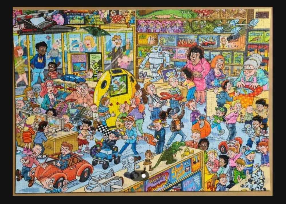 Wasgij Destiny #20 The Toy Shop! - Jumbo puzzle collectible [Barcode 8721017600442] - Main Image 3