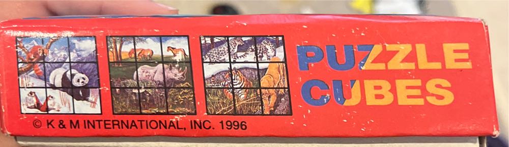 Endangered Species Puzzle Cubes  puzzle collectible - Main Image 2