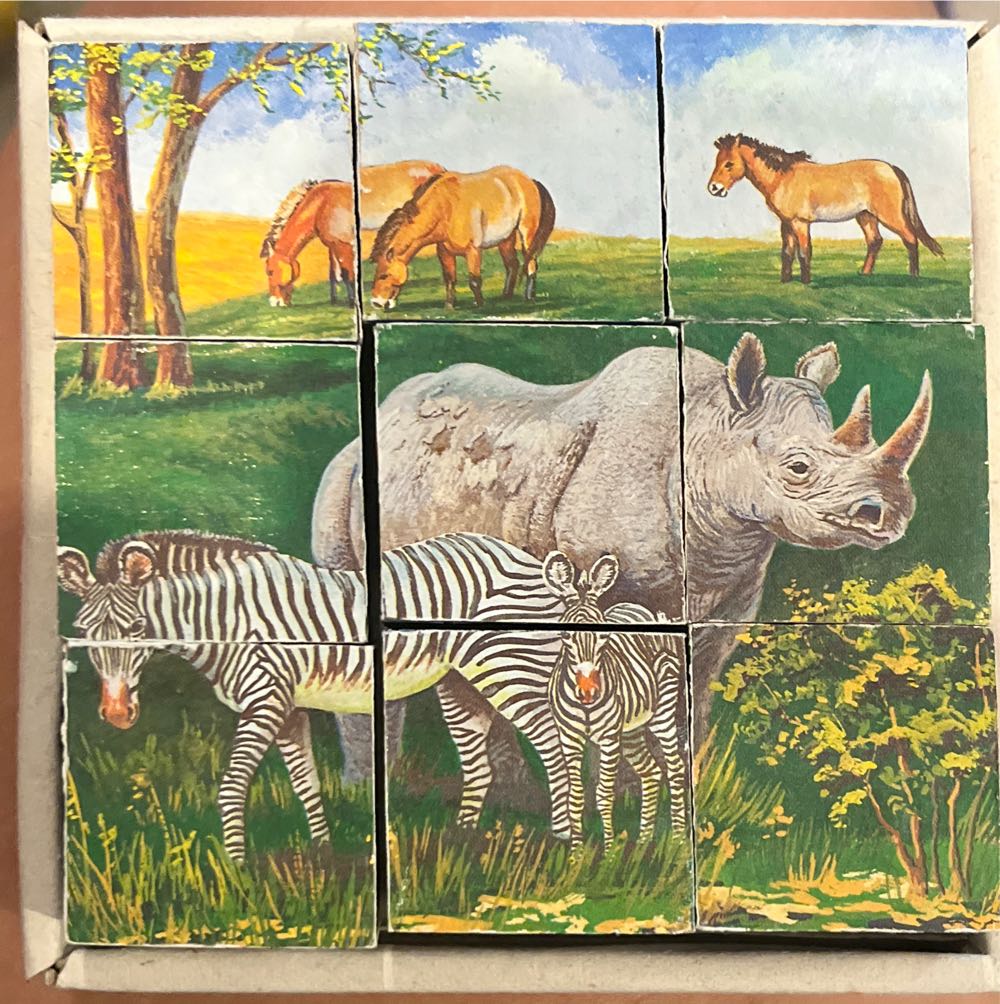 Endangered Species Puzzle Cubes  puzzle collectible - Main Image 3