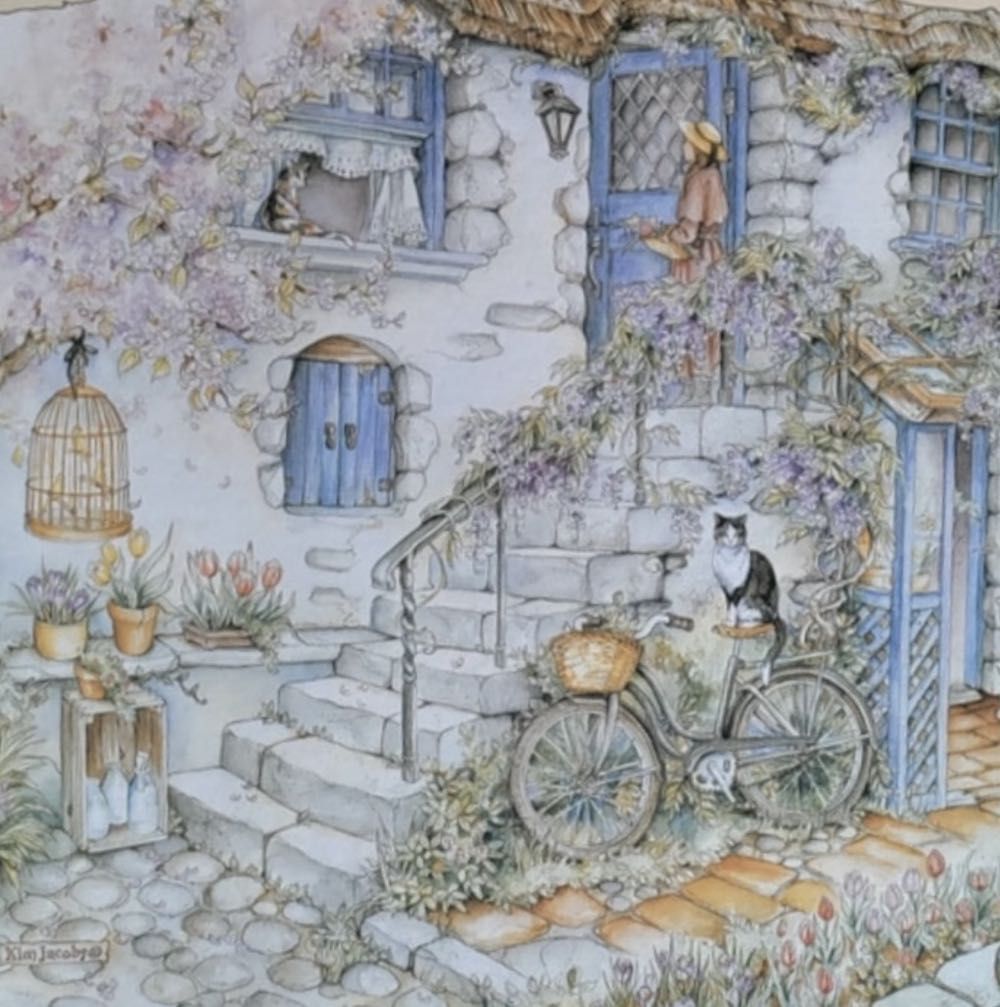 The Cobblestone Way (Rare)🟦 - Milton Bradley (MB) puzzle collectible [Barcode 5010993803996] - Main Image 2