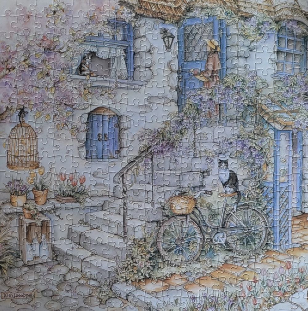 The Cobblestone Way (Rare)🟦 - Milton Bradley (MB) puzzle collectible [Barcode 5010993803996] - Main Image 3