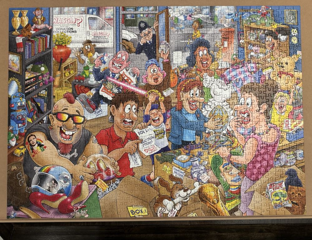 Mystery #29 - Donation Debacle! - Jumbo 🇳🇱 puzzle collectible [Barcode 8721017602927] - Main Image 2