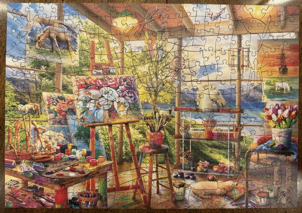 Artist’s Room - Wentworth puzzle collectible [Barcode 6050265410308] - Main Image 2