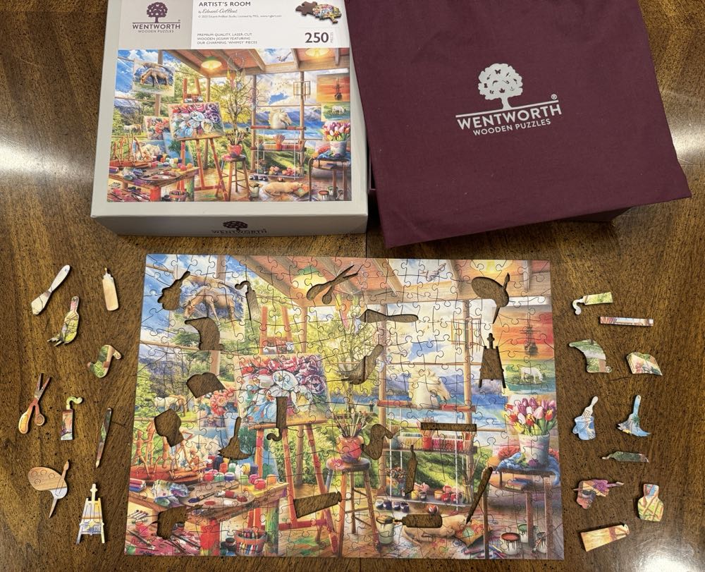 Artist’s Room - Wentworth puzzle collectible [Barcode 6050265410308] - Main Image 3