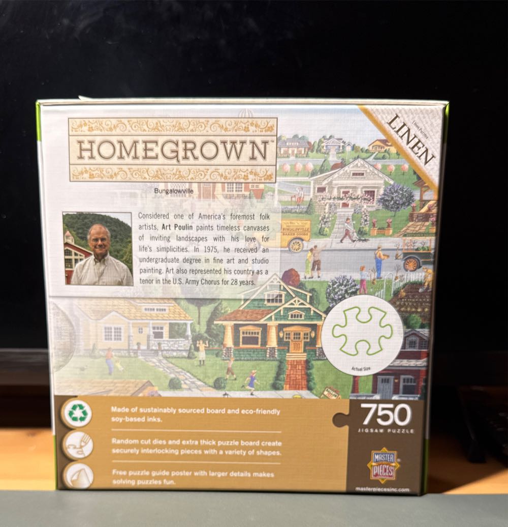 Bungalowville - Master Pieces puzzle collectible [Barcode 705988626838] - Main Image 2