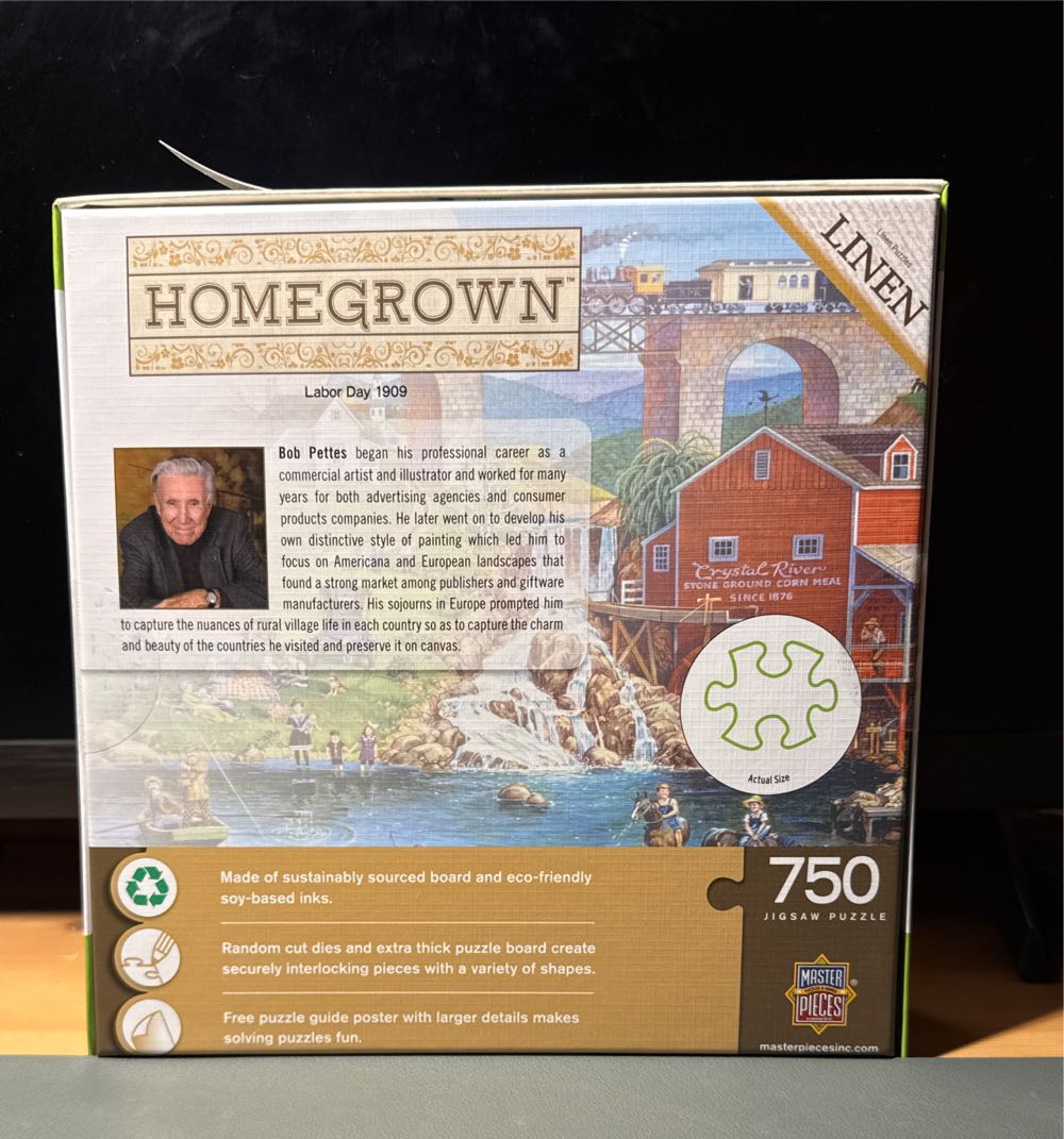 Labor Day 1909 - Master Pieces puzzle collectible [Barcode 705988626845] - Main Image 2