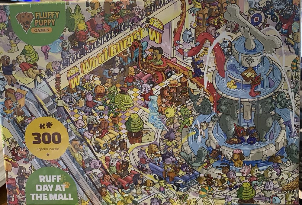 Ruff Day At The Mall  puzzle collectible [Barcode 198715572759] - Main Image 2