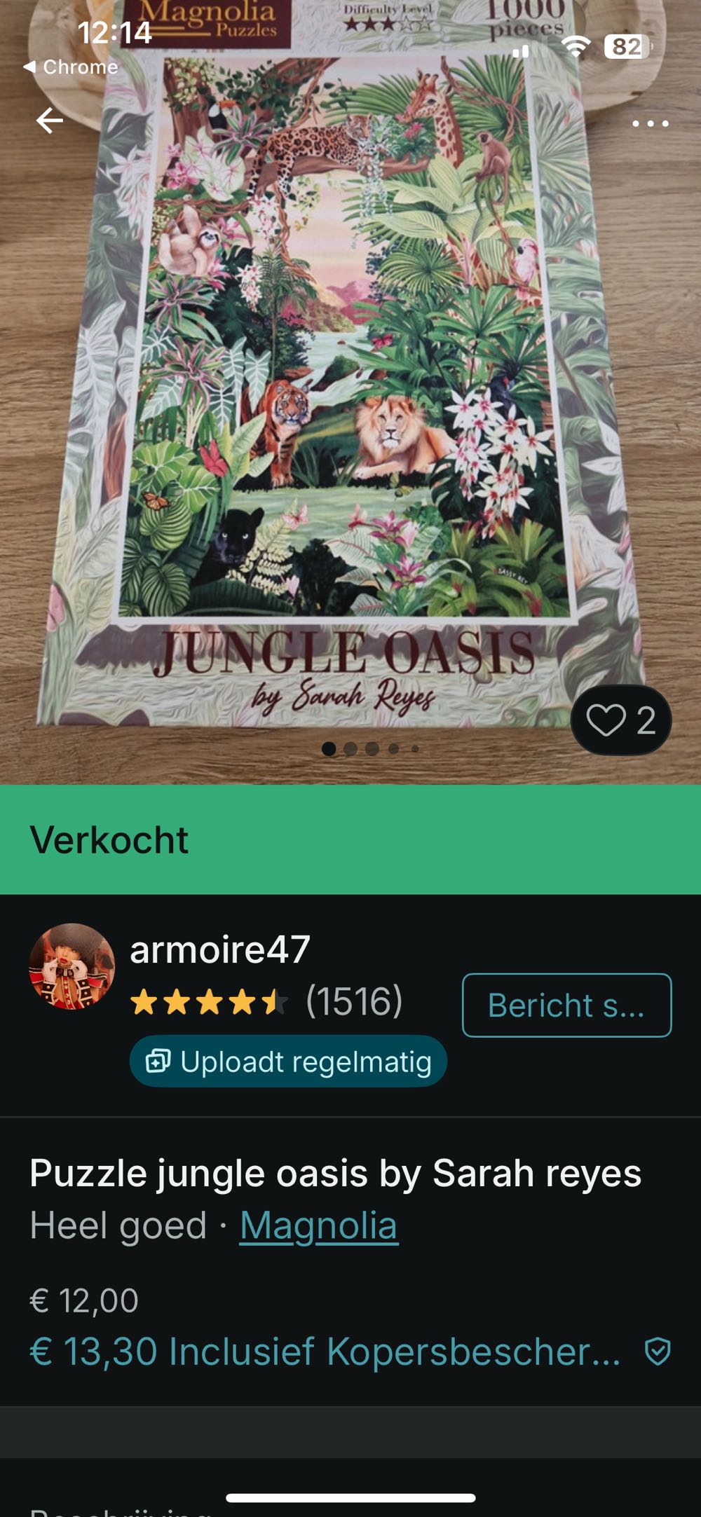 Jungle Oasis - Magnolia puzzle collectible [Barcode 8699375068740] - Main Image 4