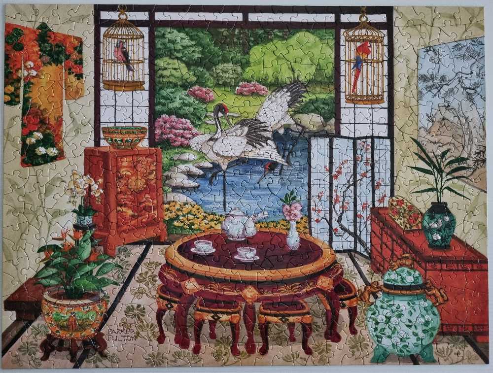 Japanese Tea Room - Bits And Pieces puzzle collectible [Barcode 704812113674] - Main Image 2