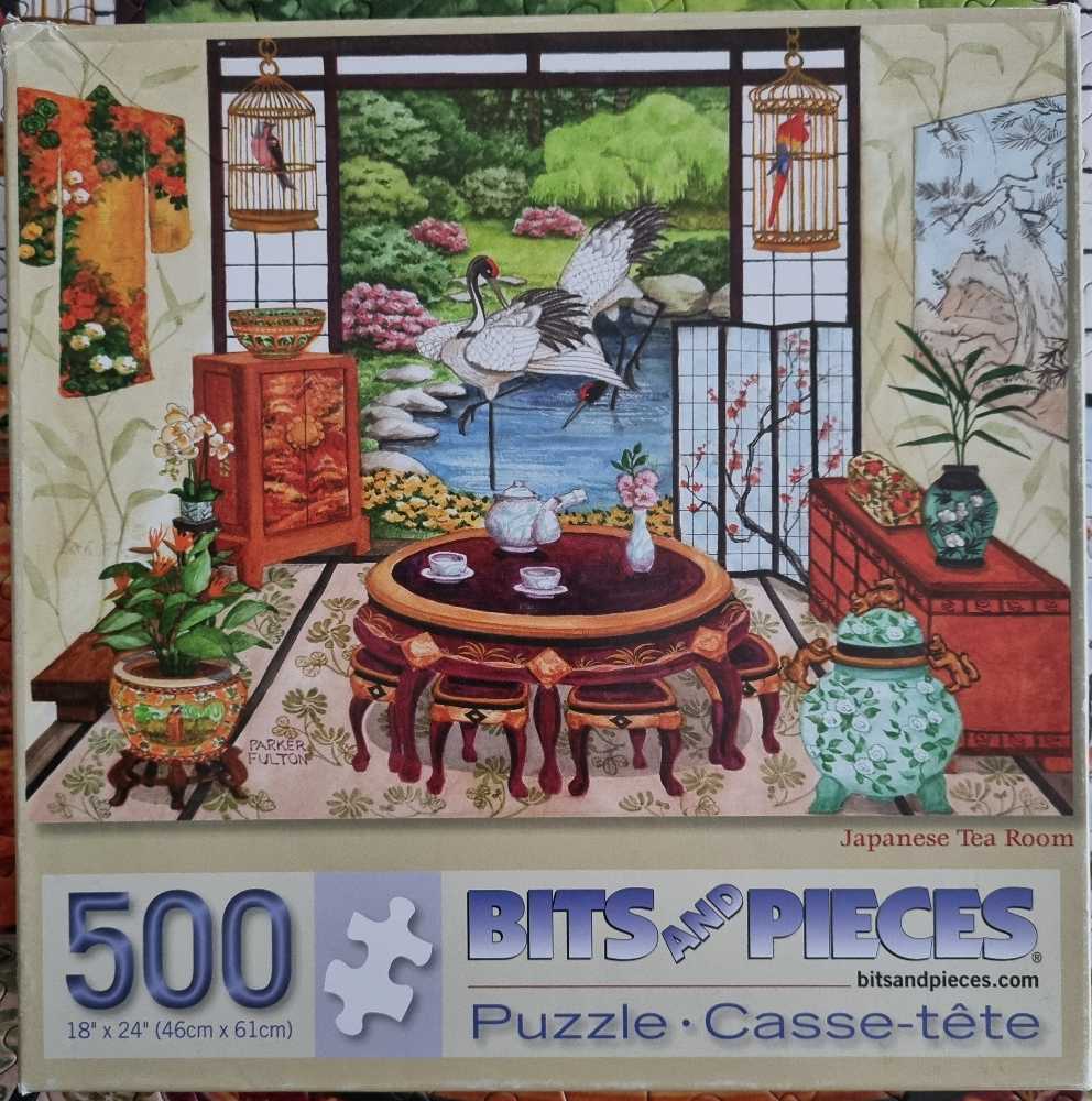 Japanese Tea Room - Bits And Pieces puzzle collectible [Barcode 704812113674] - Main Image 3
