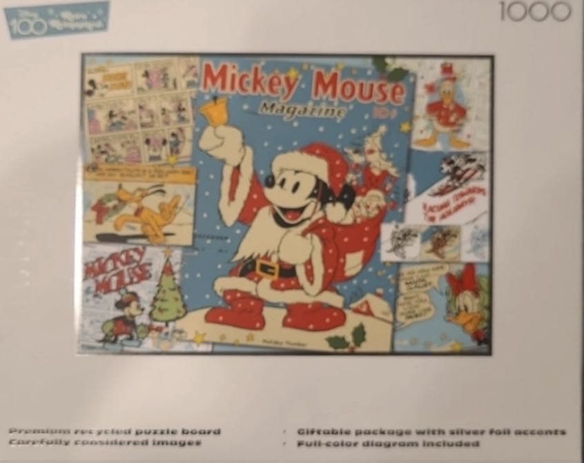 Mickey Retro Reimagined - Ceaco puzzle collectible [Barcode 0021081400022] - Main Image 4