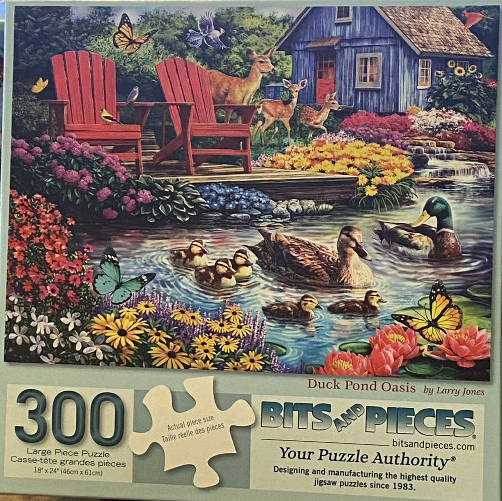 Duck Pond Oasis - Bits & Pieces puzzle collectible [Barcode 192949089045] - Main Image 2