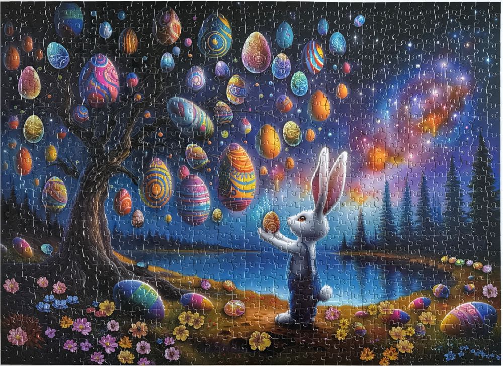 Egg Bunny Delight - BBOLDIN puzzle collectible - Main Image 2