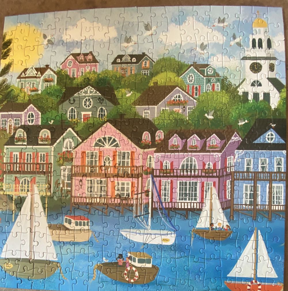 HARBOR BY THE SEA - Galison puzzle collectible [Barcode 9780735385283] - Main Image 2