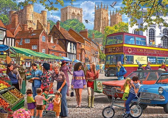 York Market - Gibsons puzzle collectible [Barcode 5012269064230] - Main Image 2