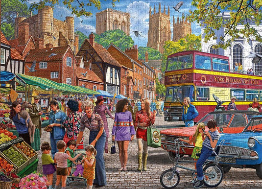 York Market - Gibsons puzzle collectible [Barcode 5012269064230] - Main Image 3