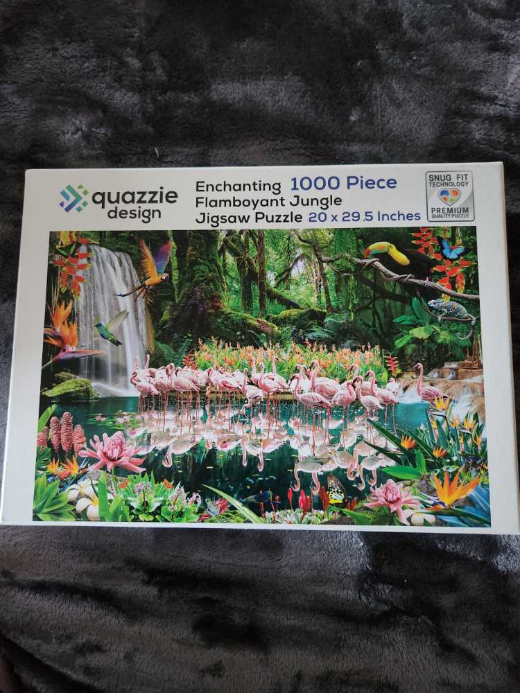 Mega Puzzles 1000pc The Misty Lane Cottage