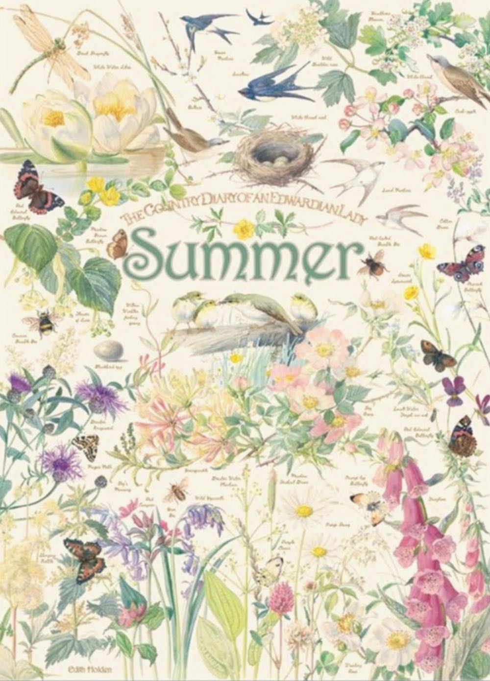 Country Diary: Summer (Agnes €13,00) - Cobble Hill Puzzle Company puzzle collectible [Barcode 0625012400930] - Main Image 2
