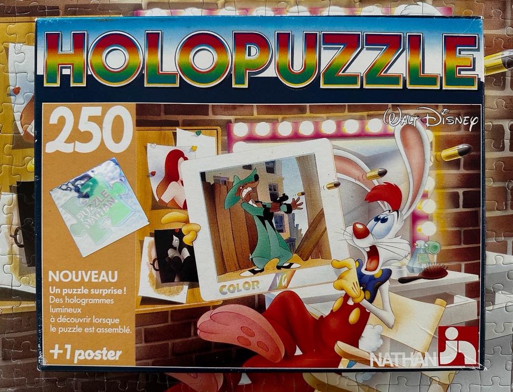 Roger Rabbit - Hands Up! Hands Up! - Jeux Nathan puzzle collectible [Barcode 3254775556812] - Main Image 3