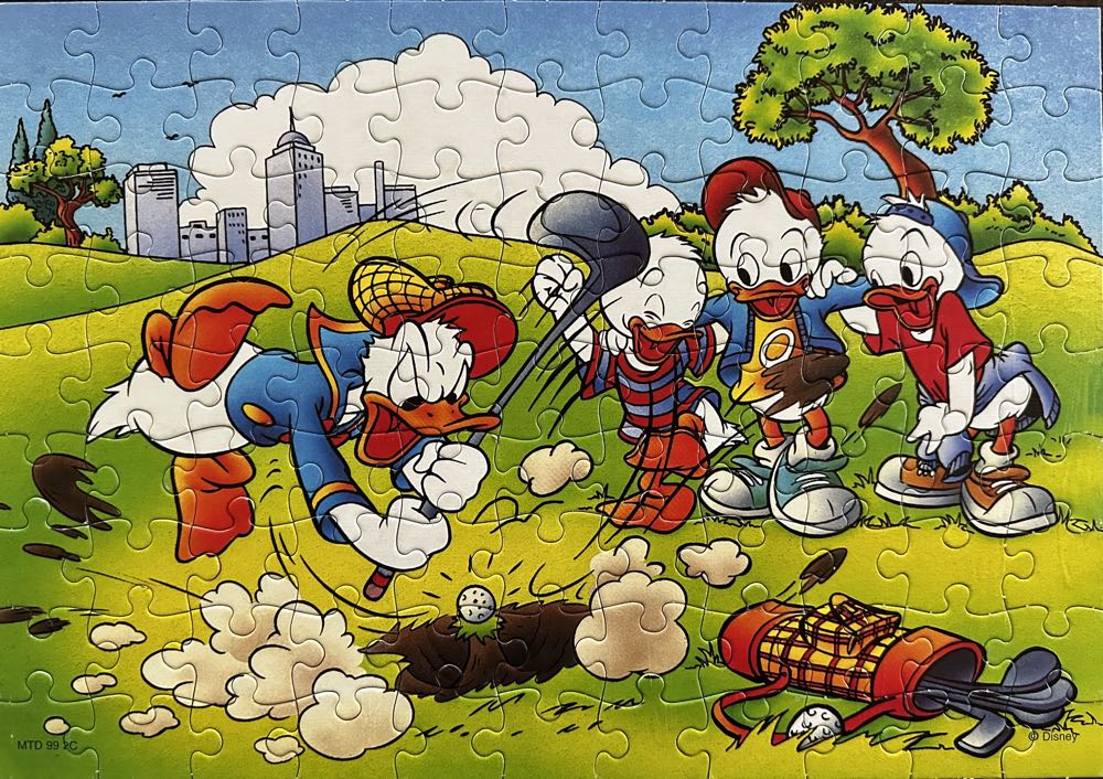 Disney Donald Duck Tic 99 Teile - Masterline puzzle collectible [Barcode 8711597499819] - Main Image 2