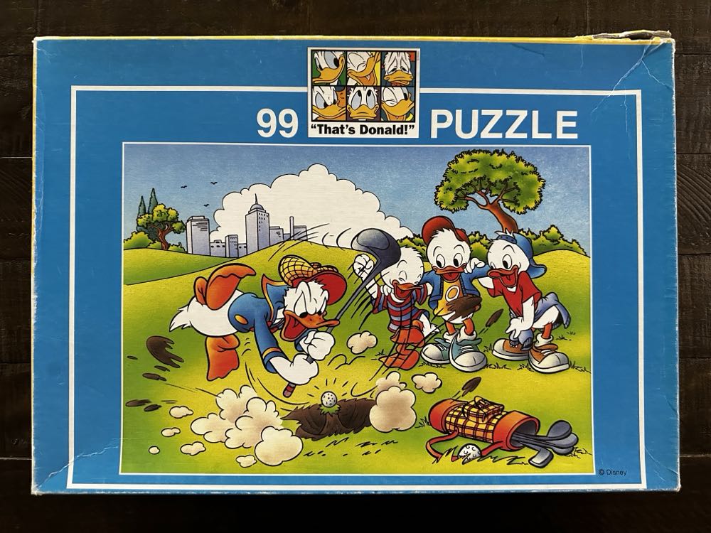 Disney Donald Duck Tic 99 Teile - Masterline puzzle collectible [Barcode 8711597499819] - Main Image 4