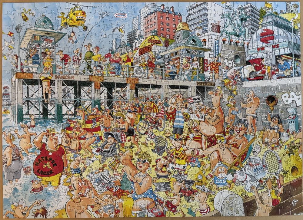 Wasgij Destiny 3 - Sands Of Time - Holdson puzzle collectible [Barcode 9414131775149] - Main Image 2