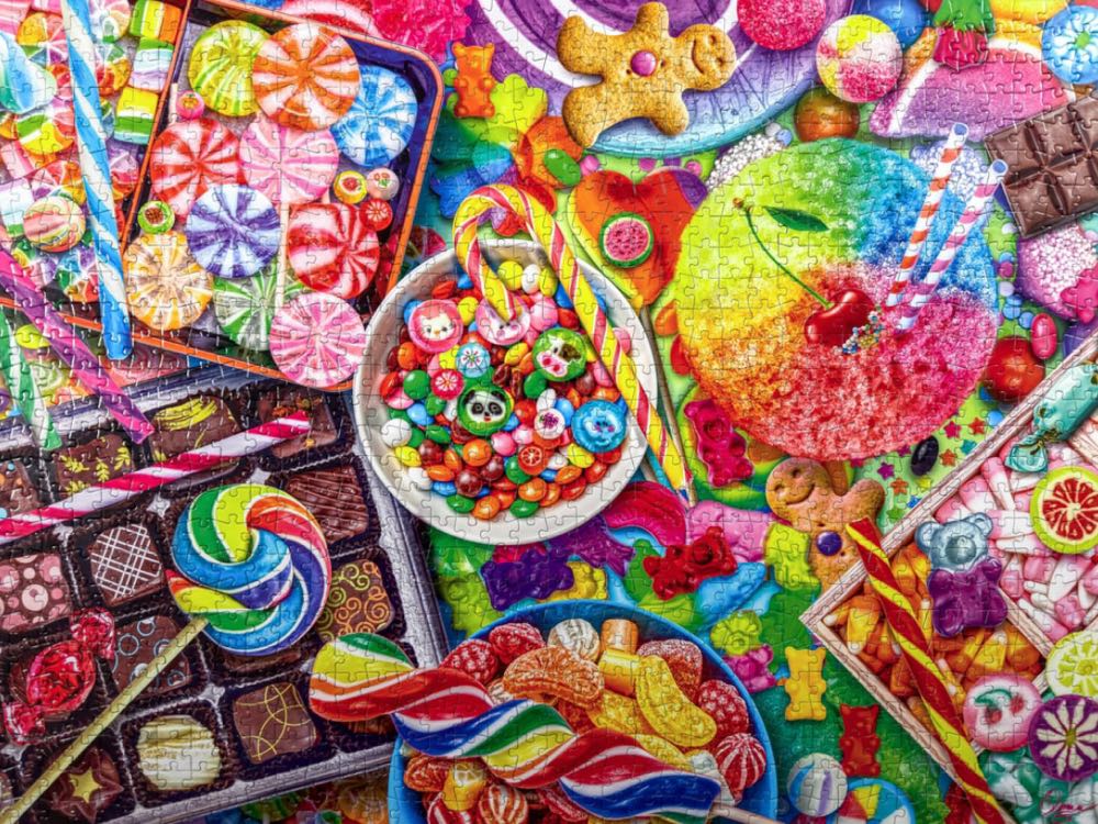 Candylicious 🟦 - Buffalo puzzle collectible [Barcode 079346561278] - Main Image 3