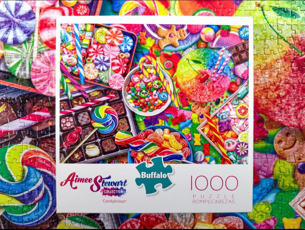 Candylicious 🟦 - Buffalo puzzle collectible [Barcode 079346561278] - Main Image 4
