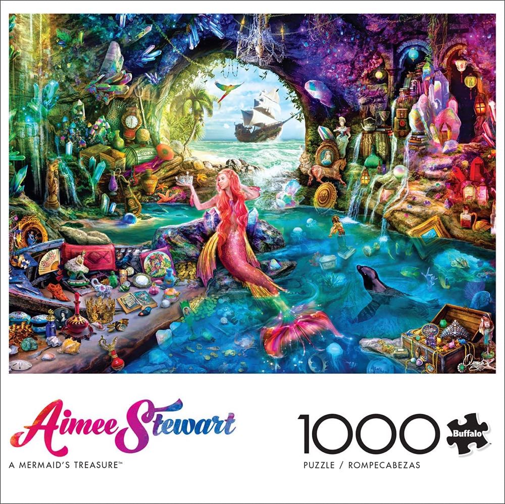 Mermaids Treasure - Ravensburger puzzle collectible [Barcode 4005555015772] - Main Image 2