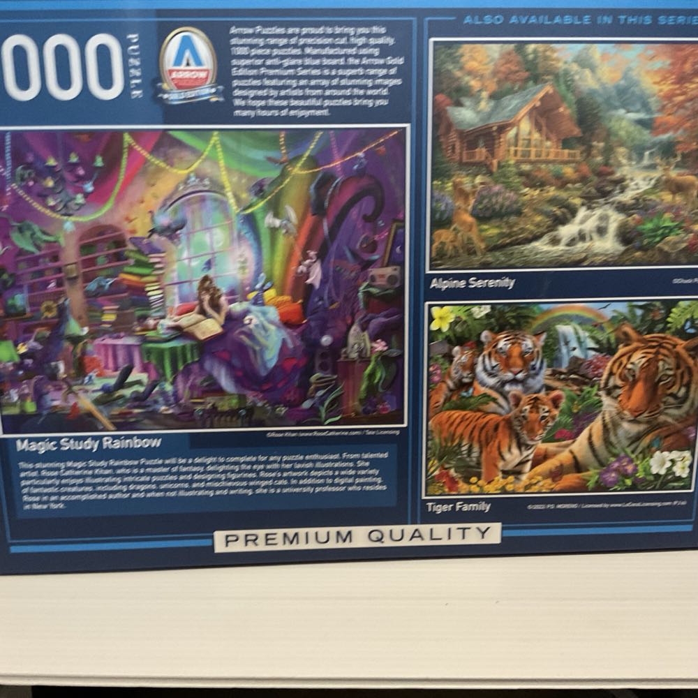 Tiger Family - Premium Quality Puzzle puzzle collectible [Barcode 9317762197352] - Main Image 2