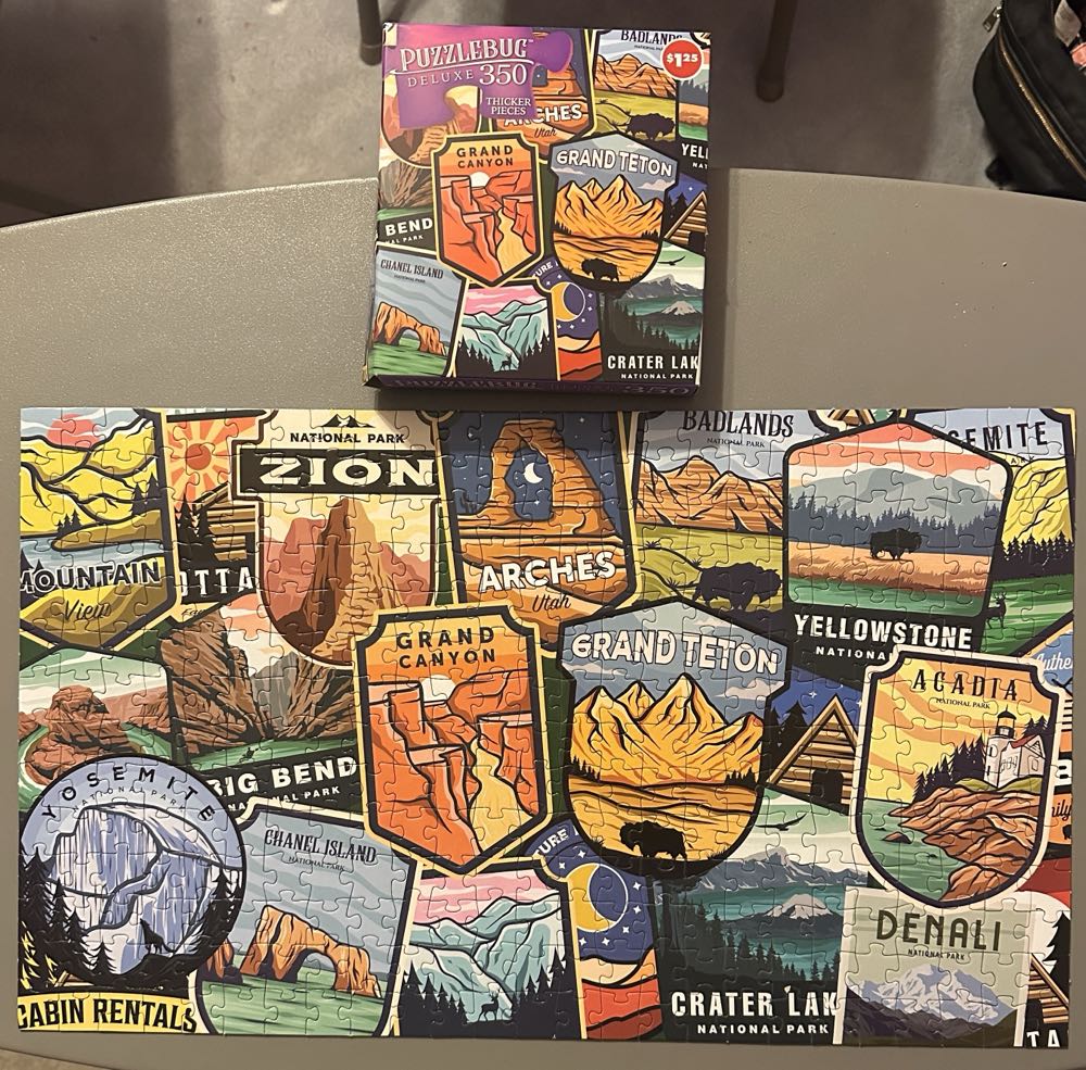 National Park Stickers - Cra-Z-Art puzzle collectible [Barcode 4895145425438] - Main Image 2