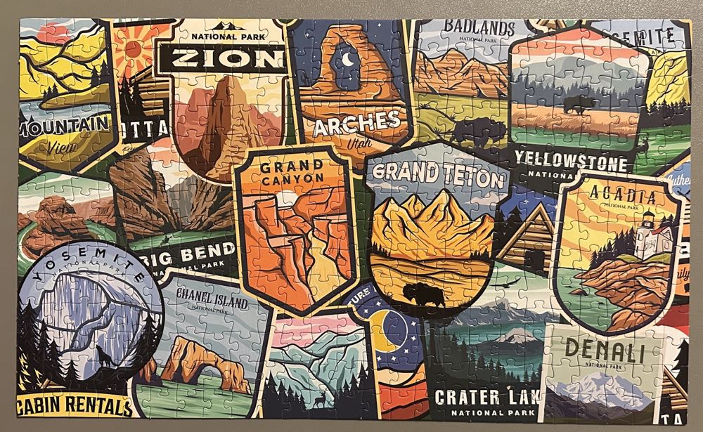 National Park Stickers - Cra-Z-Art puzzle collectible [Barcode 4895145425438] - Main Image 3