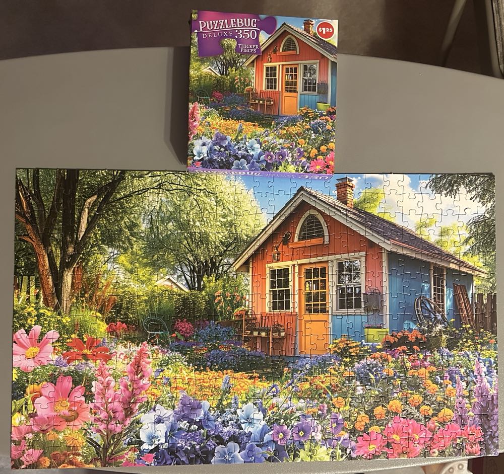 Cottage Potting Shed - Cra-Z-Art puzzle collectible [Barcode 4895145425438] - Main Image 2