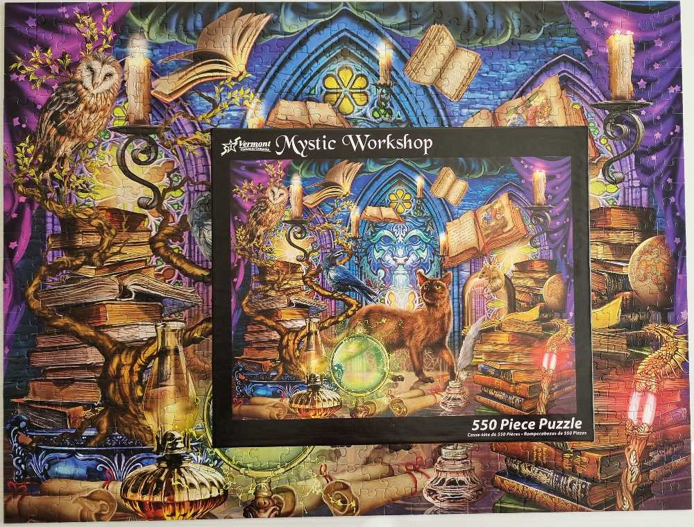 Mystic Workshop - Vermont Christmas  Company puzzle collectible [Barcode 819273024435] - Main Image 2