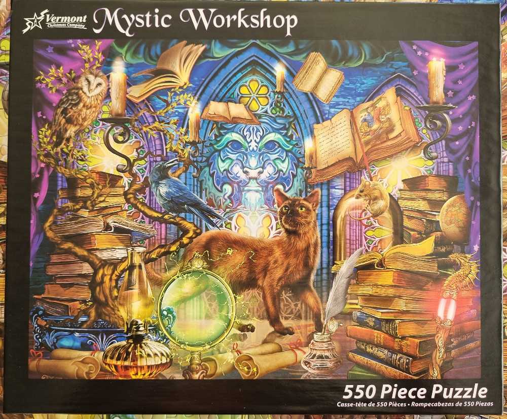 Mystic Workshop - Vermont Christmas  Company puzzle collectible [Barcode 819273024435] - Main Image 4