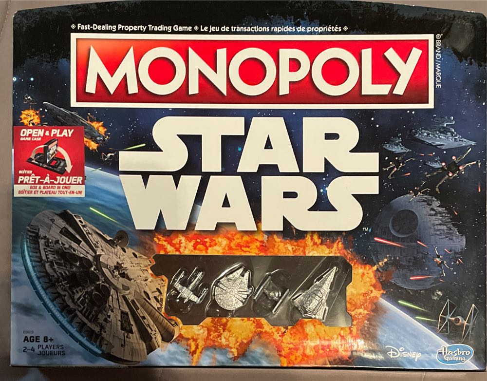 Monopoly Star Wars With Open And Play Game Case & Monopoly:  puzzle collectible [Barcode 630509470044] - Main Image 2
