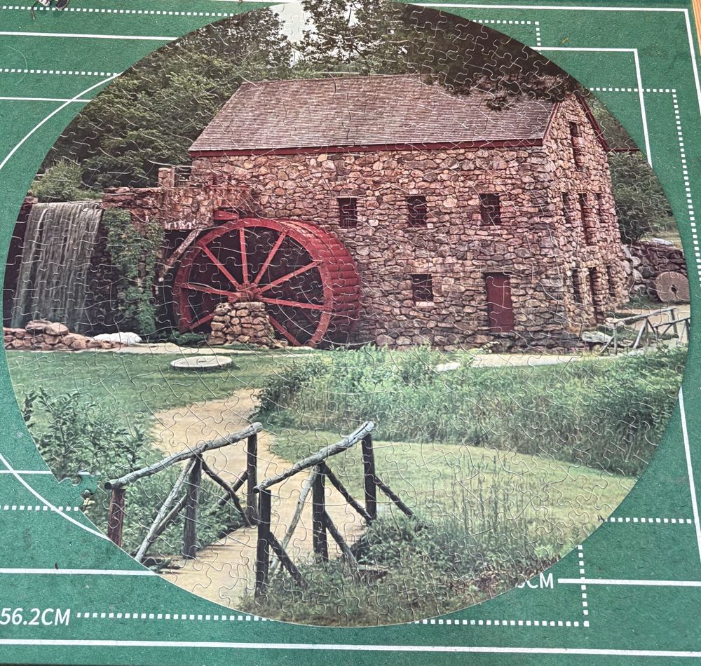 The Old Mill - Whitman puzzle collectible - Main Image 2